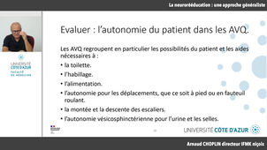 CHOPLIN - La neurorééducation une approche généraliste - 6/8