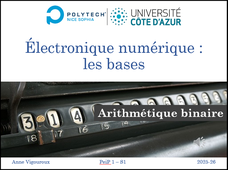 Arithmétique : l'addition binaire