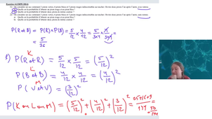 M2 MEEF 1D Option Renforcement  Probabilités