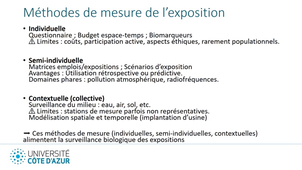 Impact de l'environnement sur la santé
