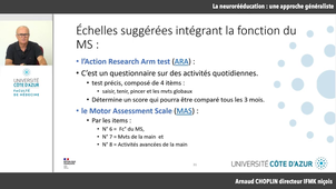 CHOPLIN - La neurorééducation une approche généraliste - 5/8