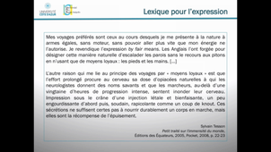 Le sens en contexte