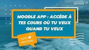 Moodle App : accède à tes cours où tu veux quand tu veux
