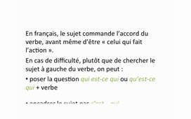 Le sujet inversé