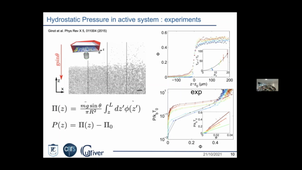 Active Matter : from liquids to solids from Collective Motion to Collective Actuation - Olivier Dauchot (Part 1)