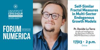 Forum Numerica - Pr. Davide La Torre: Self-Similar Fractal Measures in Multi-Sector Endogenous Growth Models