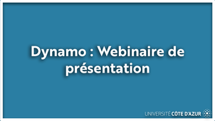 Dynamo - Webinaire de présentation