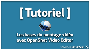Les bases du montage vidéo avec OpenShot Video Editor​