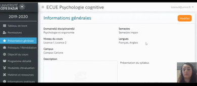 Comment remplir son syllabus ?
