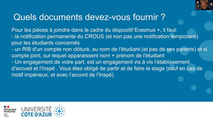 1D - Introduction Erasmus+ : Démarche administrative