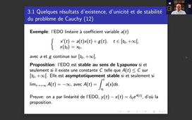 EDOs scalaires d’ordre 1 non linéaires