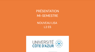 Présentation mi-semestre NOUVEAU LISA