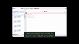 Comment exporter des questions de Scenari vers Moodle