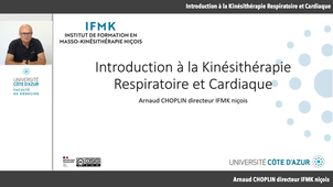CHOPLIN - Introduction à la Kinésithérapie Respiratoire et cardiaque - 1/6