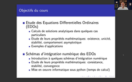 Vidéo d'introduction du cours Systèmes Dynamiques et Analyse Numérique
