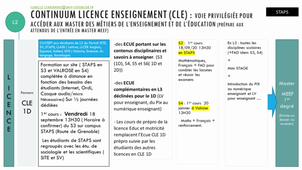Présentation Continuum Licence Enseignement (STAPS)