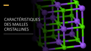Caractéristiques des mailles cristallines.mp4