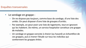 Epidémiologie descriptive