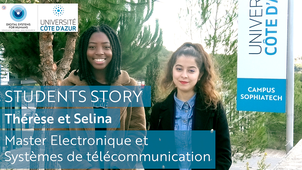 Student Story: Selina et Thérèse, étudiantes en master Electronique et Systèmes de télécommunication