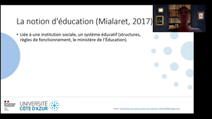 Sciences de l'éducation kesako