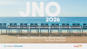 Présentation des travaux territorialisés de l’Université de Lorraine - Eric Sand