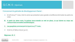 10. 3ème mois jusquau terme - quiz