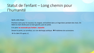 Éducation à la citoyenneté - Cours 3