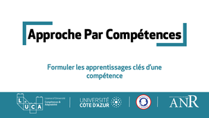 Formuler des apprentissages critiques ou clés (APC)