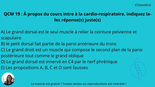 Terminale Santé - Session 12.2 - QCM Kinésithérapie