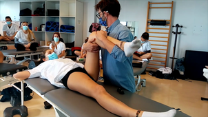 Mobilisations passives du genou Nicolas PROST