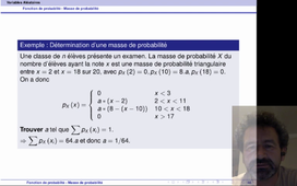Statistiques Appliquées : Variables aléatoires