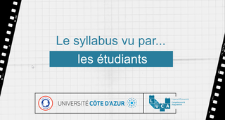 Micro trottoir  : Le syllabus vu par... les etudiants