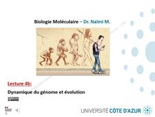 LECTURE 4b - DYNAMIQUE DU GENOME ET EVOLUTION.mp4