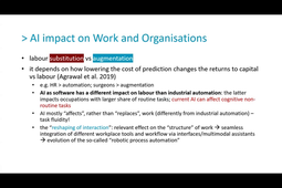 Artificial Intelligence and Societal Transformations (BMUIST1) - Lecture 5