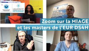 Zoom sur la MIAGE et les masters de l'EUR DS4H