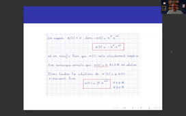 EDOs scalaires d'ordre 1 linéaires à coefficient constant