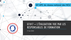 GT APC NCU#7 Evaluations SAE vues par les responsables de formation.mp4