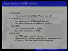 Colloque international Wims 2007 - Bostjan Kuzman