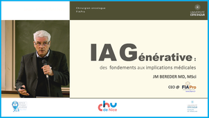 Printemps éthique 2025- Jean-Marc Bereder - IA générative: des fondements aux implications médicales