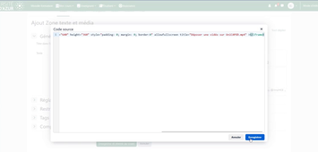 Moodle - Intégrer une vidéo UniCApod dans votre espace Moodle