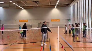 Sequence badminton ronde italienne 6eme