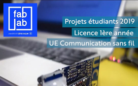 Projets étudiants 2019 - UE Communication sans fil - Licence Electronique